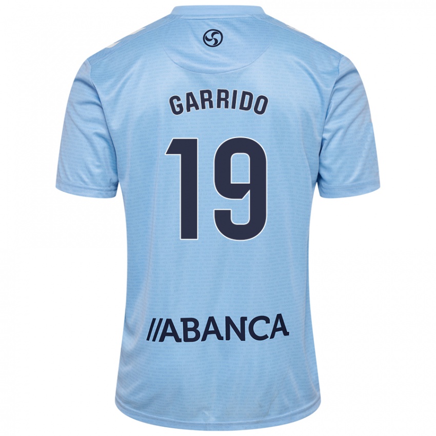 Donna Maglia Manu Garrido #19 Celeste Kit Gara Home 2024/25 Maglietta