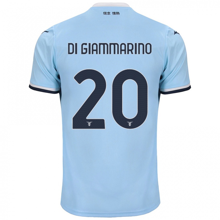 Donna Maglia Virginia Di Giammarino #20 Blu Kit Gara Home 2024/25 Maglietta