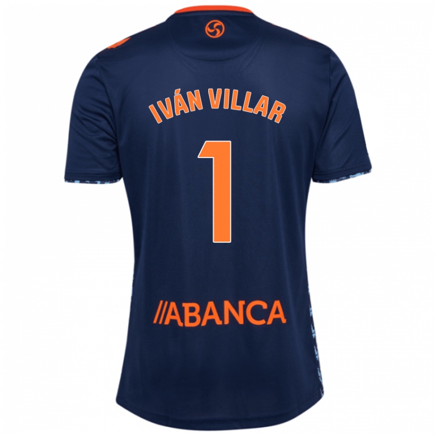 Donna Maglia Ivan Villar #1 Blu Navy Kit Gara Away 2024/25 Maglietta