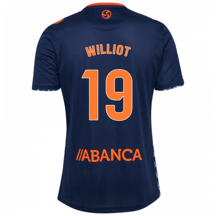 Donna Maglia Williot Swedberg #19 Blu Navy Kit Gara Away 2024/25 Maglietta