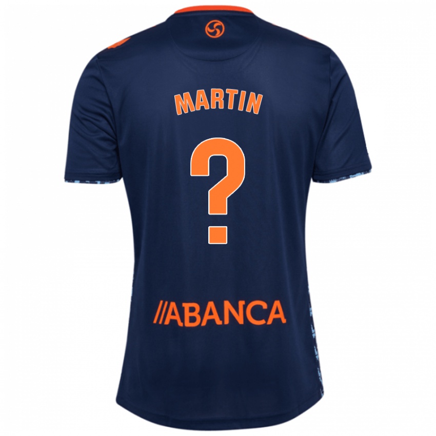 Donna Maglia Pablo Martín #0 Blu Navy Kit Gara Away 2024/25 Maglietta