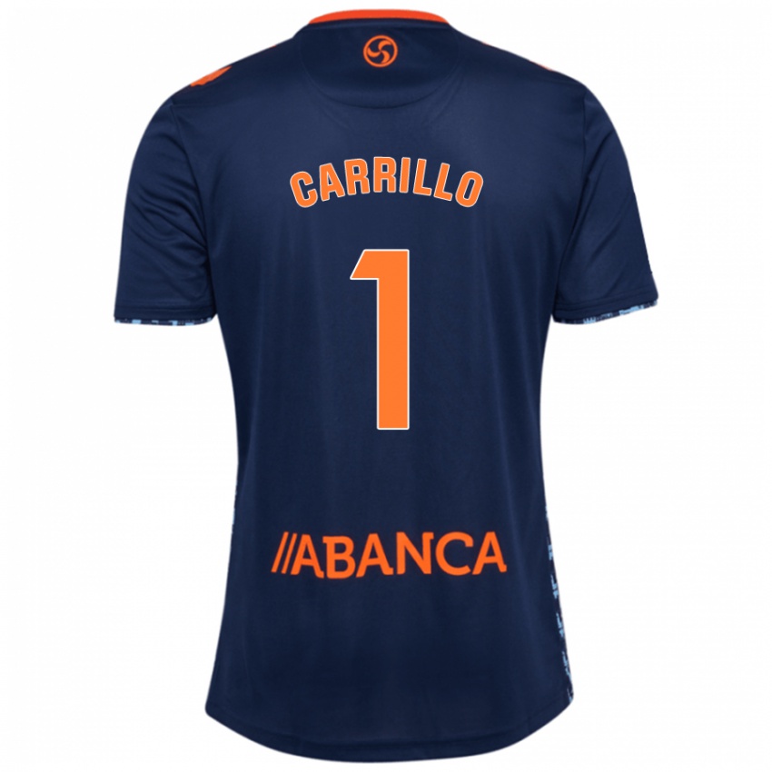 Donna Maglia Coke Carrillo #1 Blu Navy Kit Gara Away 2024/25 Maglietta