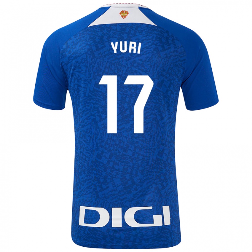 Donna Maglia Yuri Berchiche #17 Blu Royal Kit Gara Away 2024/25 Maglietta