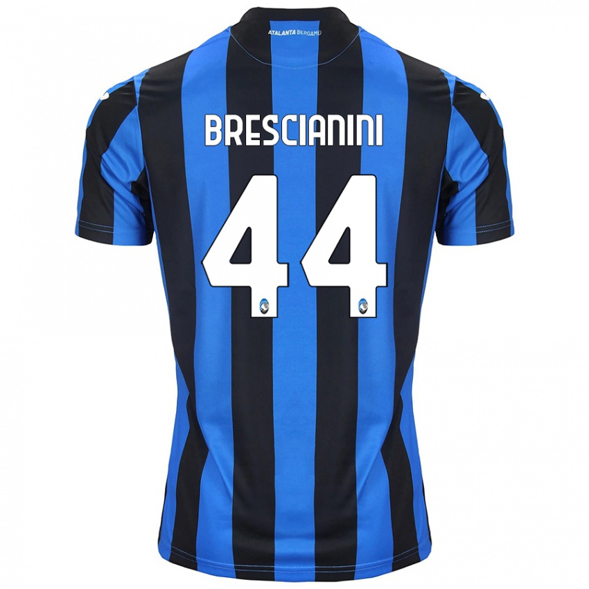 Bambino Maglia Marco Brescianini #44 Blu Nero Kit Gara Home 2024/25 Maglietta