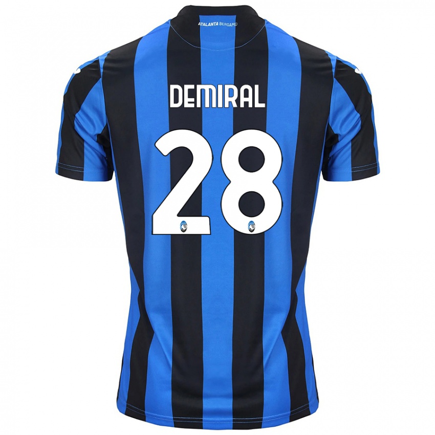 Bambino Maglia Merih Demiral #28 Blu Nero Kit Gara Home 2024/25 Maglietta