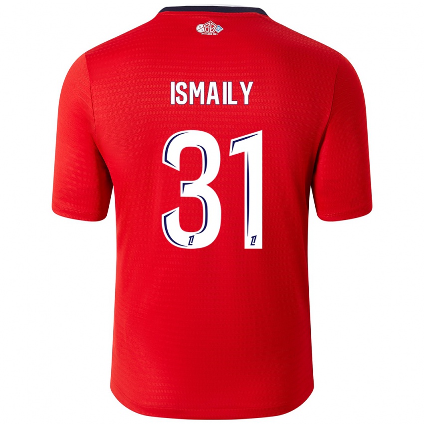 Bambino Maglia Ismaily #31 Rosso Bianco Kit Gara Home 2024/25 Maglietta