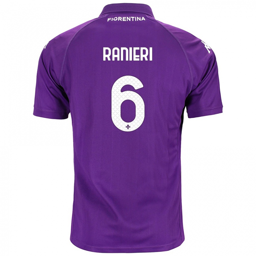 Bambino Maglia Luca Ranieri #6 Viola Kit Gara Home 2024/25 Maglietta