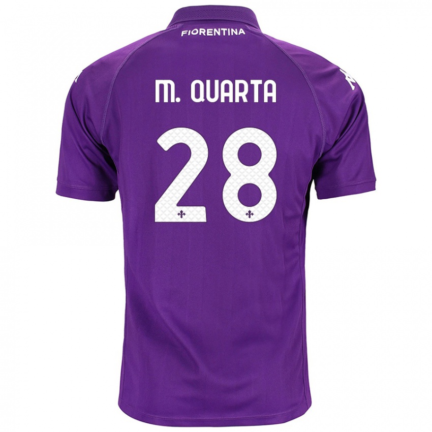 Bambino Maglia Lucas Martínez Quarta #28 Viola Kit Gara Home 2024/25 Maglietta