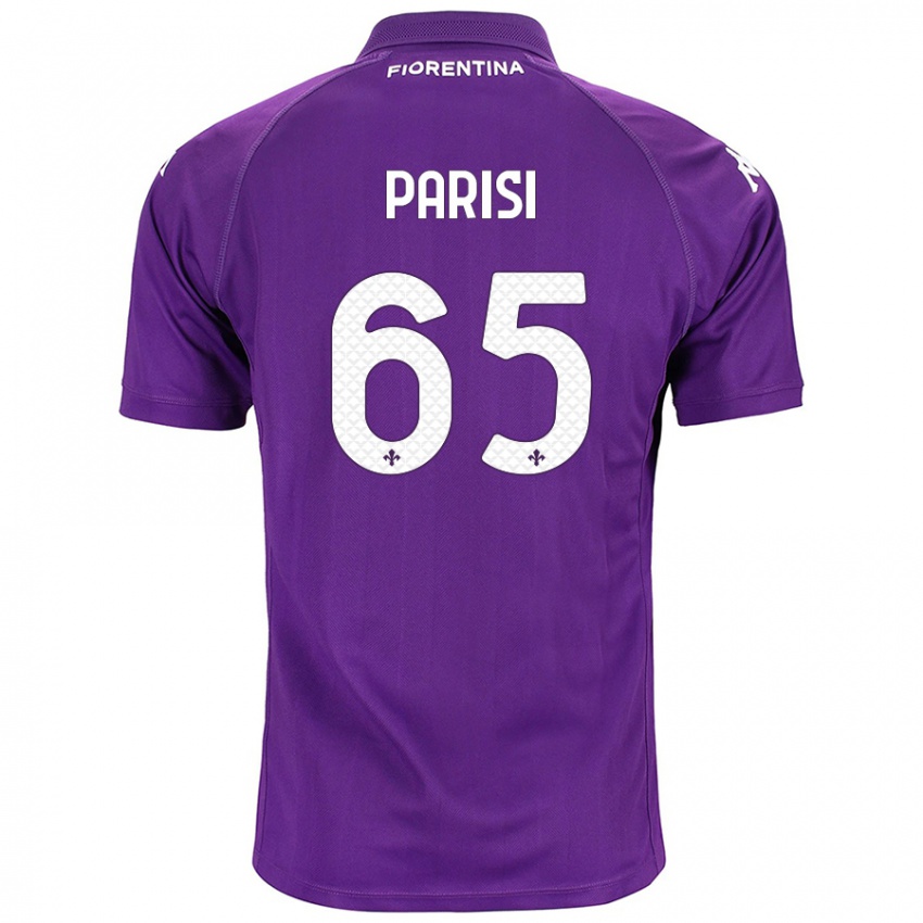 Bambino Maglia Fabiano Parisi #65 Viola Kit Gara Home 2024/25 Maglietta