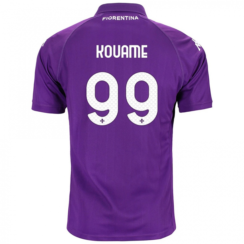 Bambino Maglia Christian Kouamé #99 Viola Kit Gara Home 2024/25 Maglietta