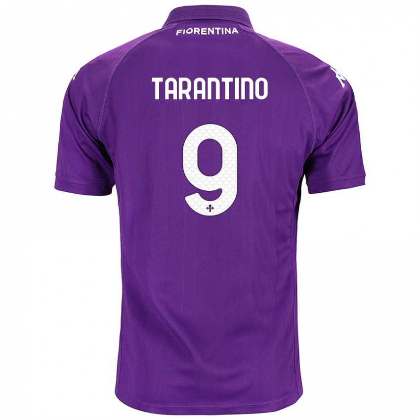 Bambino Maglia Jacopo Tarantino #9 Viola Kit Gara Home 2024/25 Maglietta