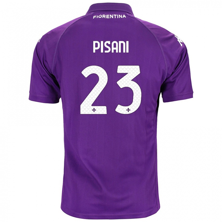 Bambino Maglia Diego Pisani #23 Viola Kit Gara Home 2024/25 Maglietta