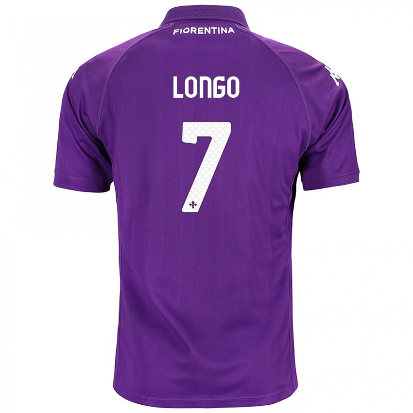 Bambino Maglia Miriam Longo #7 Viola Kit Gara Home 2024/25 Maglietta