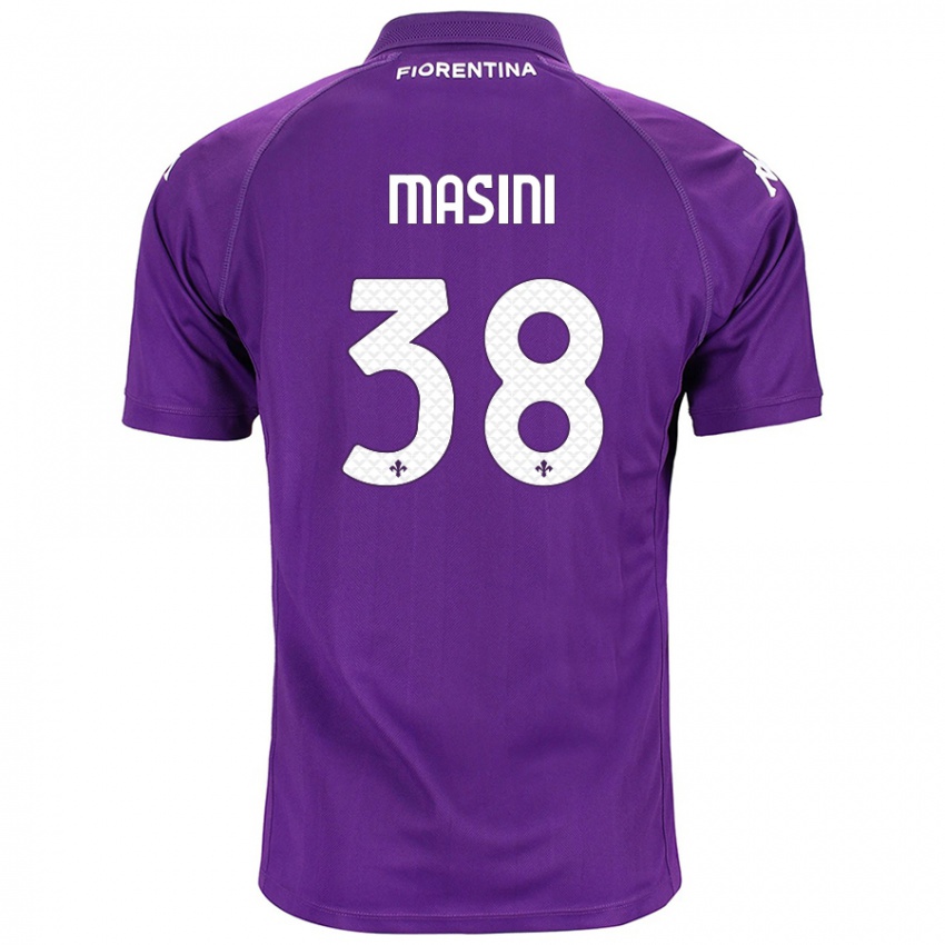 Bambino Maglia Linda Masini #38 Viola Kit Gara Home 2024/25 Maglietta