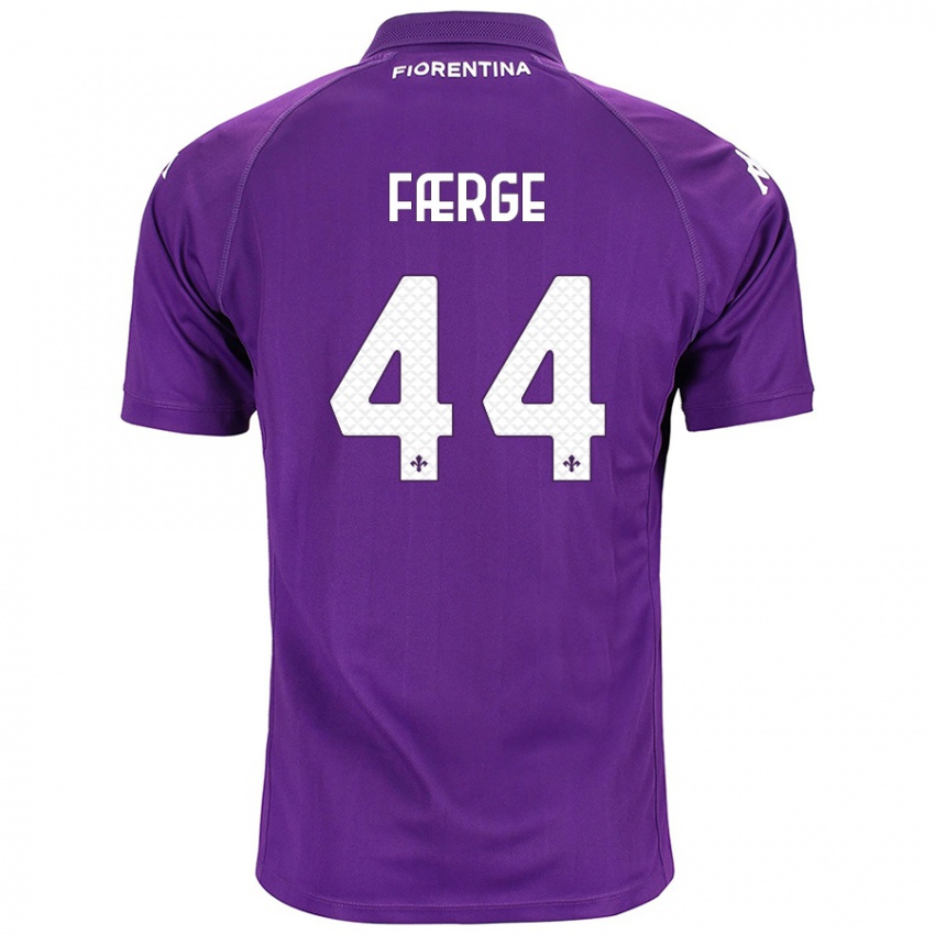 Bambino Maglia Emma Færge #44 Viola Kit Gara Home 2024/25 Maglietta