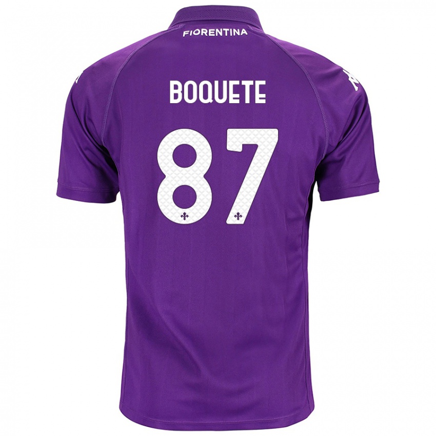 Bambino Maglia Veronica Boquete #87 Viola Kit Gara Home 2024/25 Maglietta