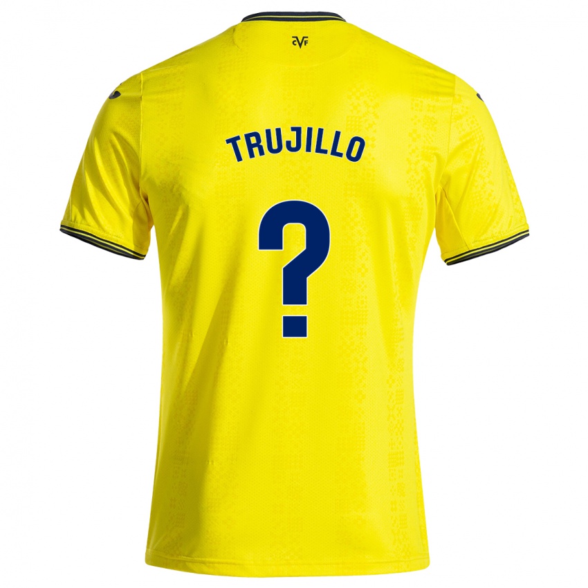 Bambino Maglia Jairo Trujillo #0 Giallo Nero Kit Gara Home 2024/25 Maglietta