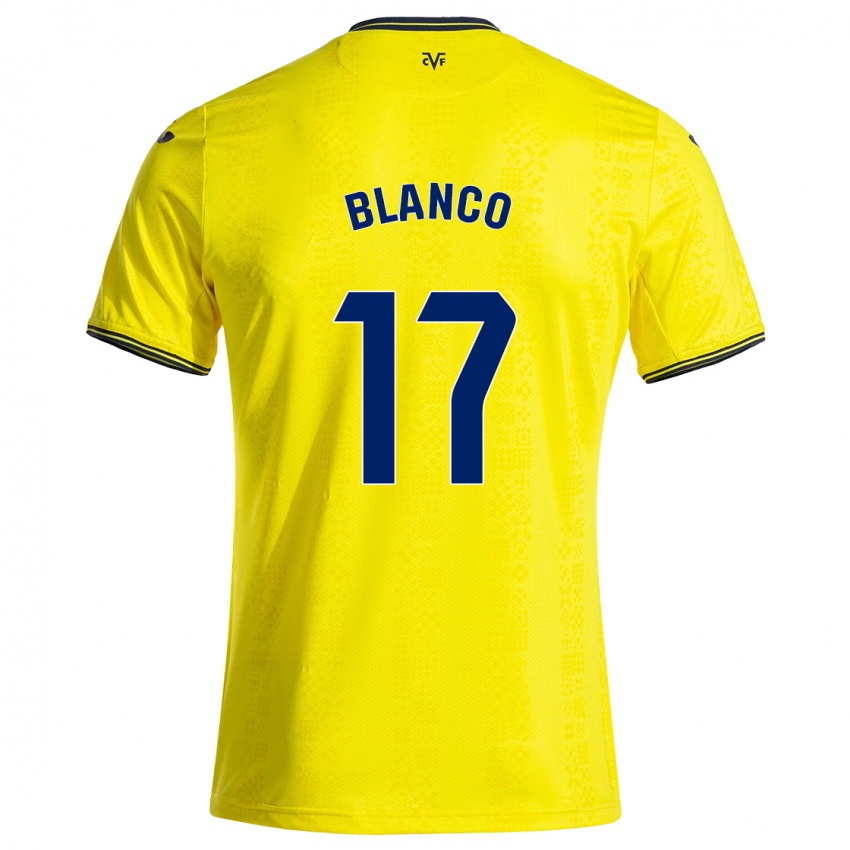 Bambino Maglia Fabio Blanco #17 Giallo Nero Kit Gara Home 2024/25 Maglietta