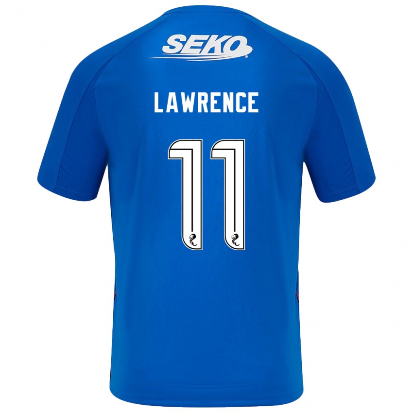 Bambino Maglia Tom Lawrence #11 Blu Scuro Kit Gara Home 2024/25 Maglietta