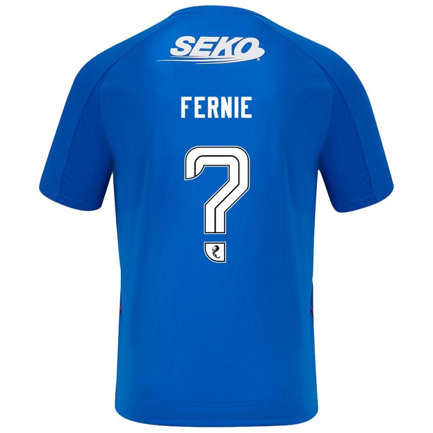 Bambino Maglia Cameron Fernie #0 Blu Scuro Kit Gara Home 2024/25 Maglietta