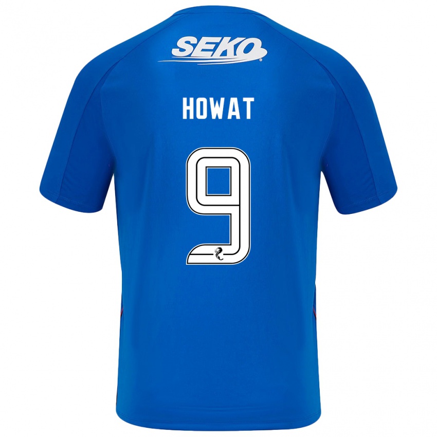 Bambino Maglia Kirsty Howat #9 Blu Scuro Kit Gara Home 2024/25 Maglietta