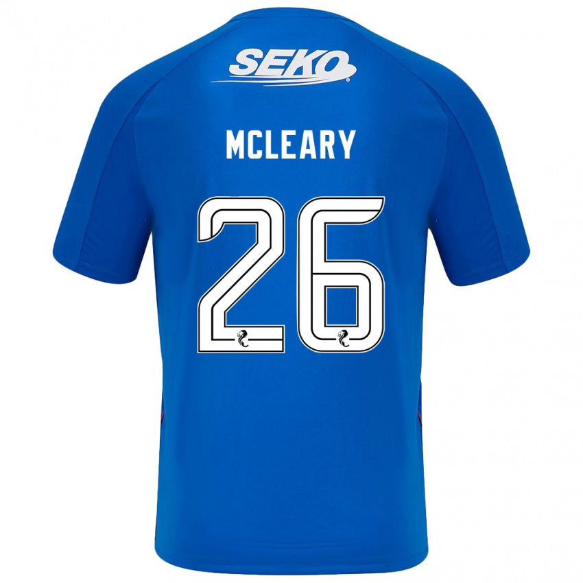 Bambino Maglia Jodi Mcleary #26 Blu Scuro Kit Gara Home 2024/25 Maglietta