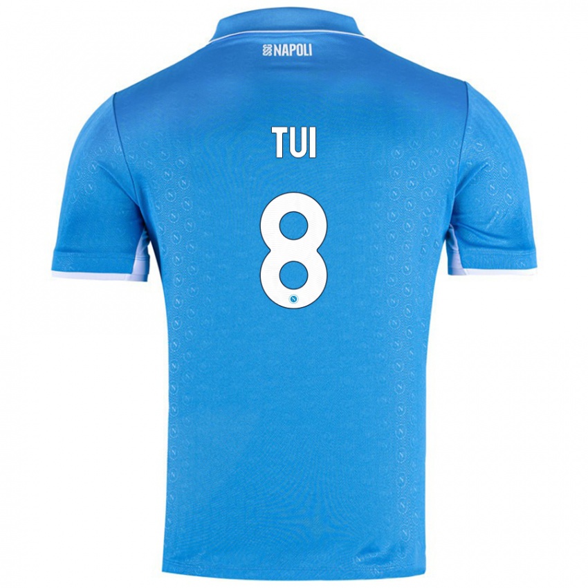 Bambino Maglia Sara Tui #8 Azzurro Cielo Kit Gara Home 2024/25 Maglietta