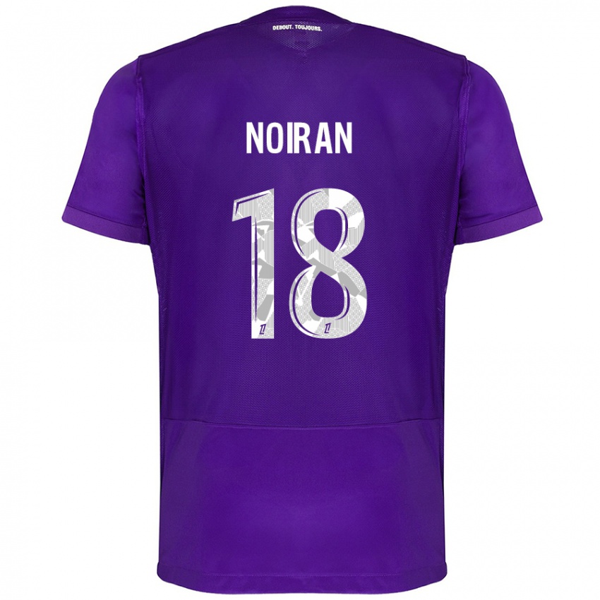 Bambino Maglia Clara Noiran #18 Viola Bianco Kit Gara Home 2024/25 Maglietta