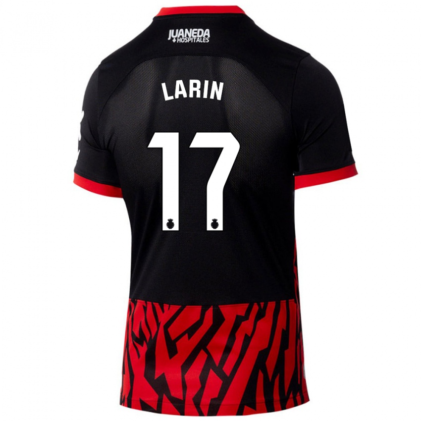 Bambino Maglia Cyle Larin #17 Nero Rosso Kit Gara Home 2024/25 Maglietta