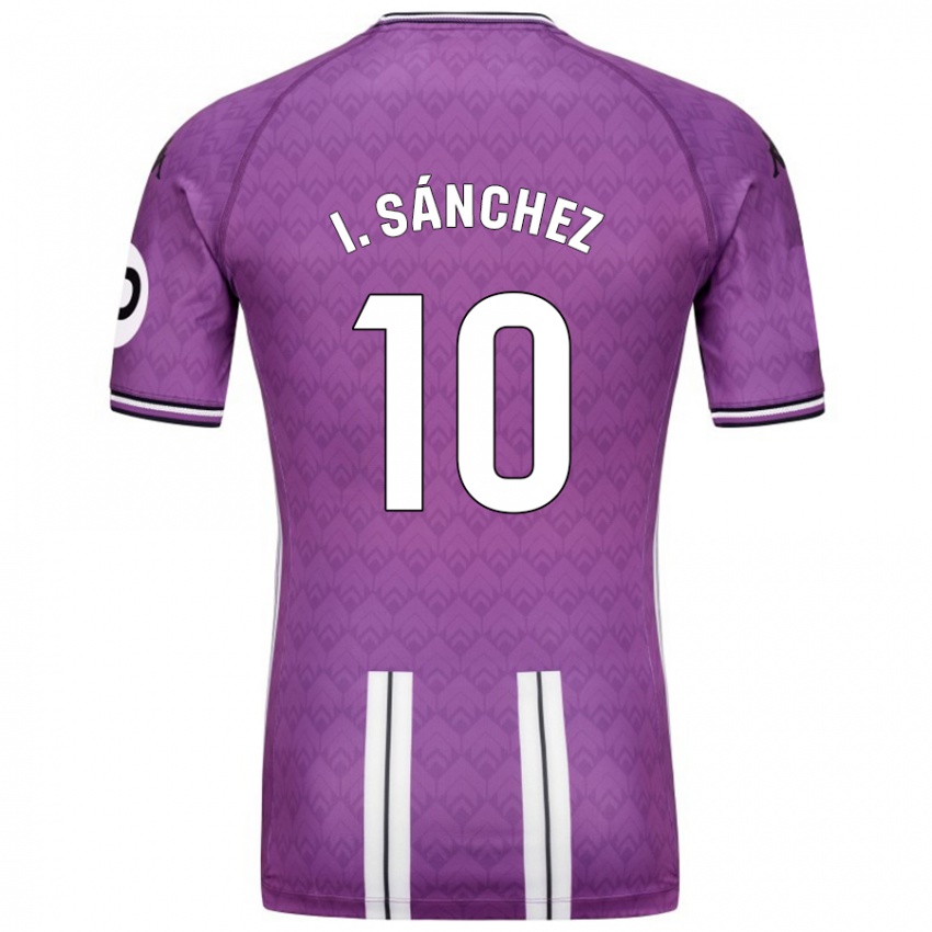 Bambino Maglia Iván Sánchez #10 Viola Bianco Kit Gara Home 2024/25 Maglietta