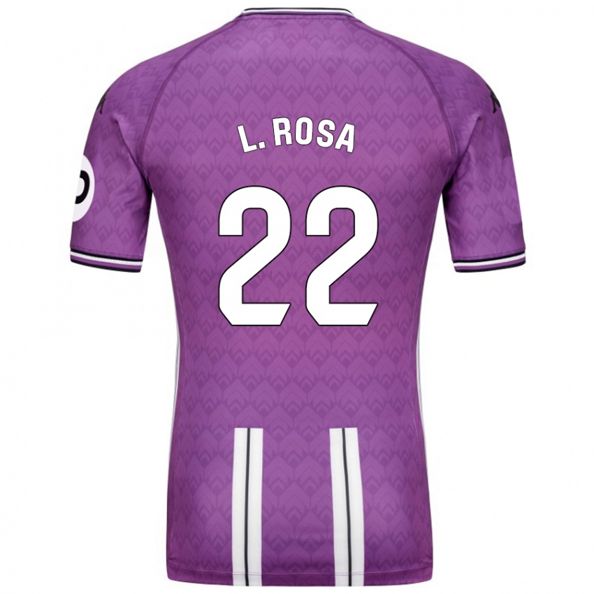 Bambino Maglia Lucas Rosa #22 Viola Bianco Kit Gara Home 2024/25 Maglietta