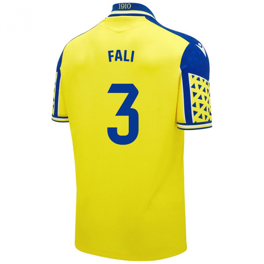 Bambino Maglia Fali #3 Giallo Blu Kit Gara Home 2024/25 Maglietta