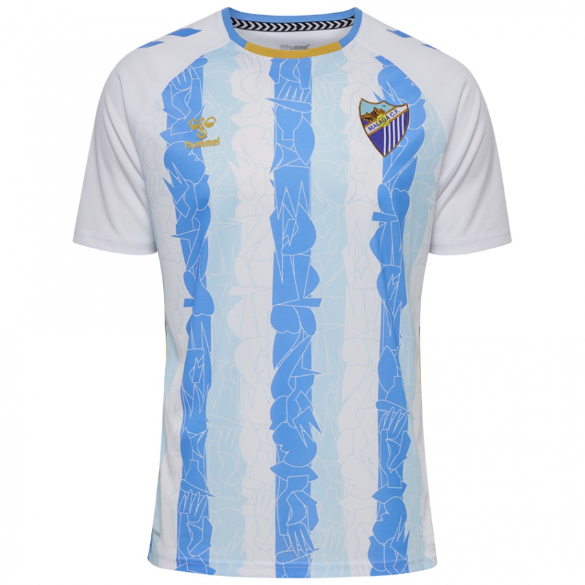 Bambino Maglia Antonio Cordero #26 Bianco Blu Kit Gara Home 2024/25 Maglietta