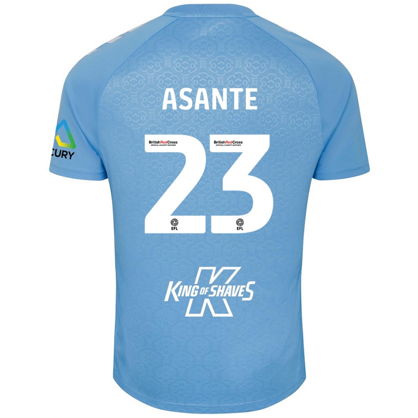 Bambino Maglia Brandon Thomas-Asante #23 Blu Bianco Kit Gara Home 2024/25 Maglietta