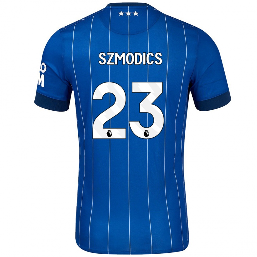 Bambino Maglia Sammie Szmodics #23 Blu Navy Kit Gara Home 2024/25 Maglietta