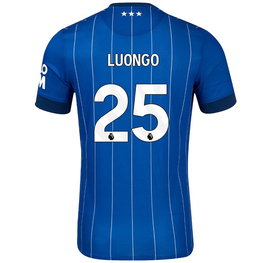 Bambino Maglia Massimo Luongo #25 Blu Navy Kit Gara Home 2024/25 Maglietta