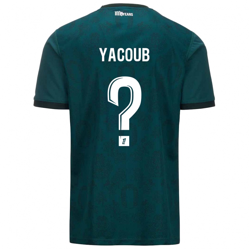 Bambino Maglia Béchir Yacoub #0 Verde Scuro Kit Gara Away 2024/25 Maglietta