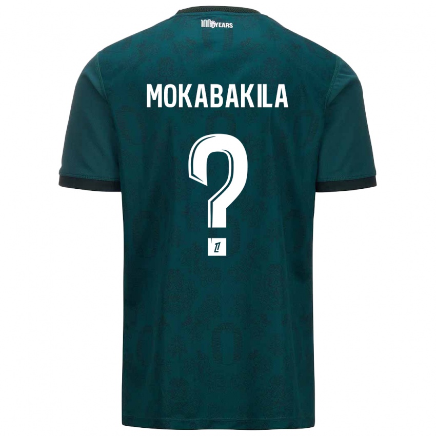 Bambino Maglia Nick Mokabakila #0 Verde Scuro Kit Gara Away 2024/25 Maglietta