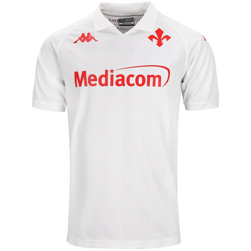 Bambino Maglia Pietro Terracciano #1 Bianco Kit Gara Away 2024/25 Maglietta