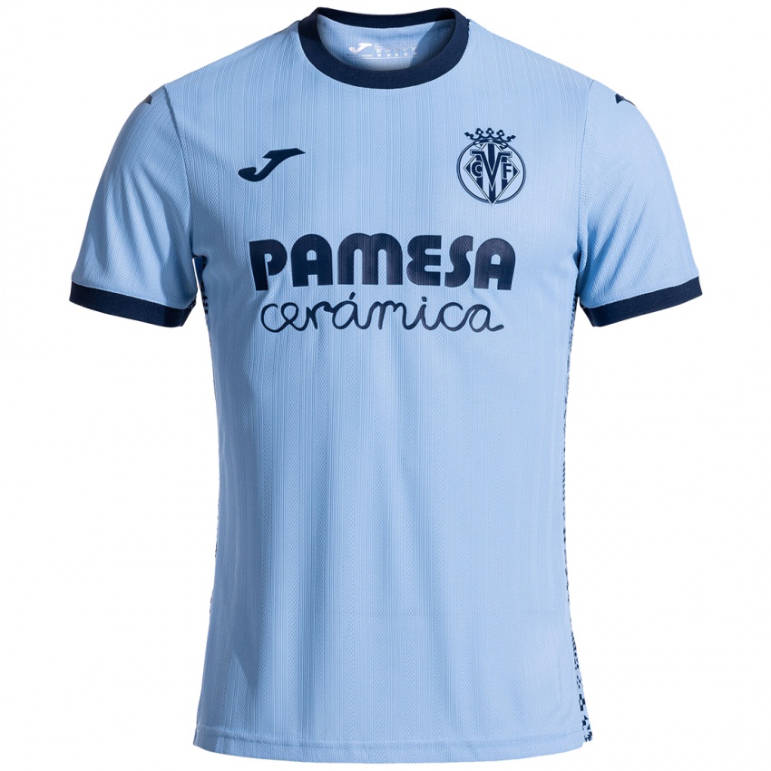 Bambino Maglia Luis Quintero #19 Azzurro Cielo Kit Gara Away 2024/25 Maglietta