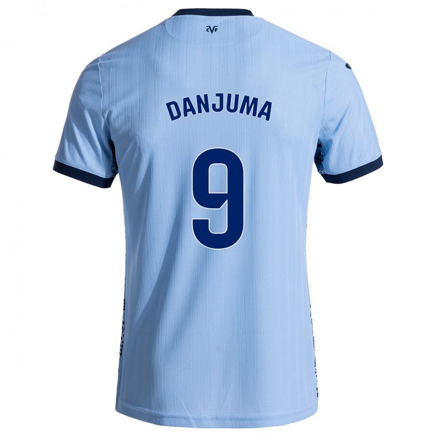 Bambino Maglia Arnaut Danjuma #9 Azzurro Cielo Kit Gara Away 2024/25 Maglietta