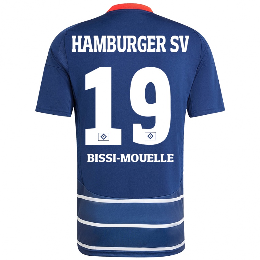 Bambino Maglia Jason Bissi-Mouelle #19 Blu Scuro Kit Gara Away 2024/25 Maglietta