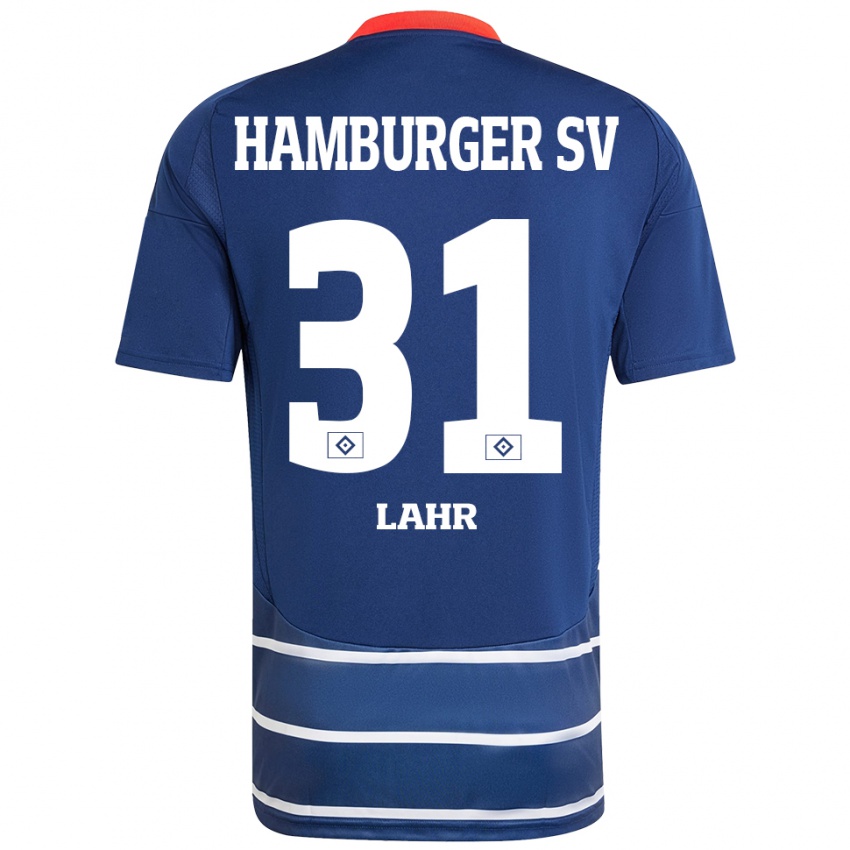 Bambino Maglia Jobina Lahr #31 Blu Scuro Kit Gara Away 2024/25 Maglietta