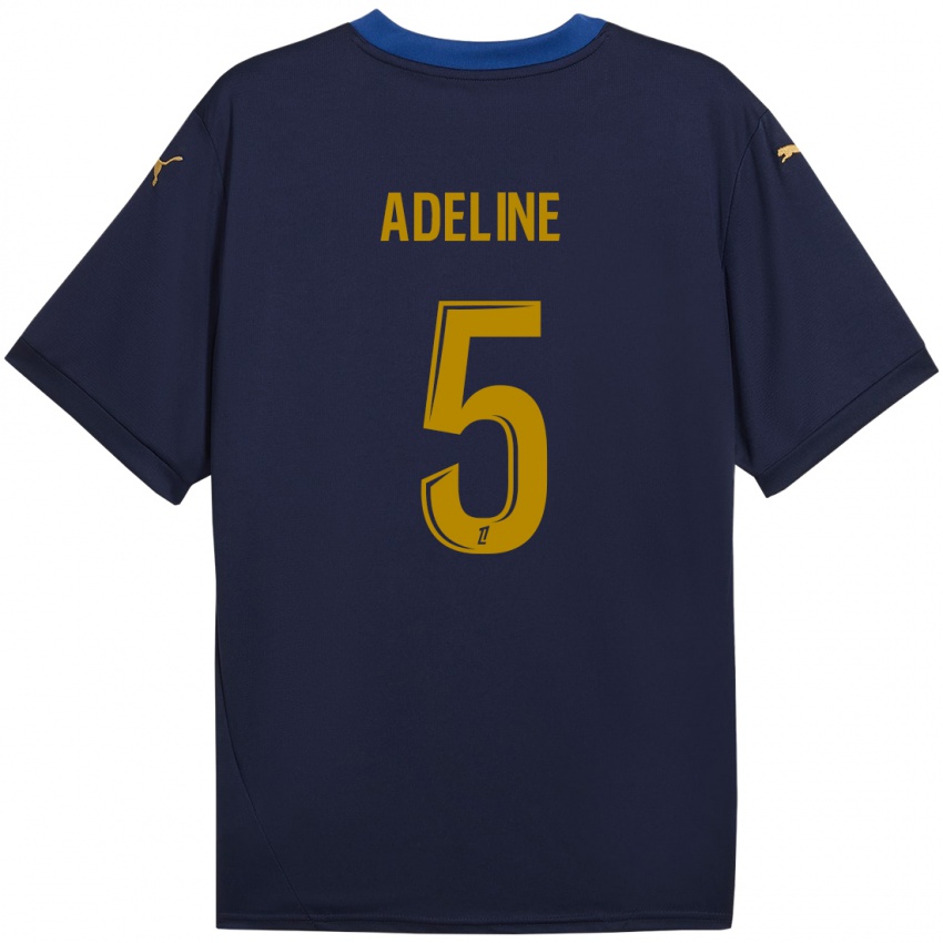 Bambino Maglia Martin Adeline #5 Blu Navy Kit Gara Away 2024/25 Maglietta