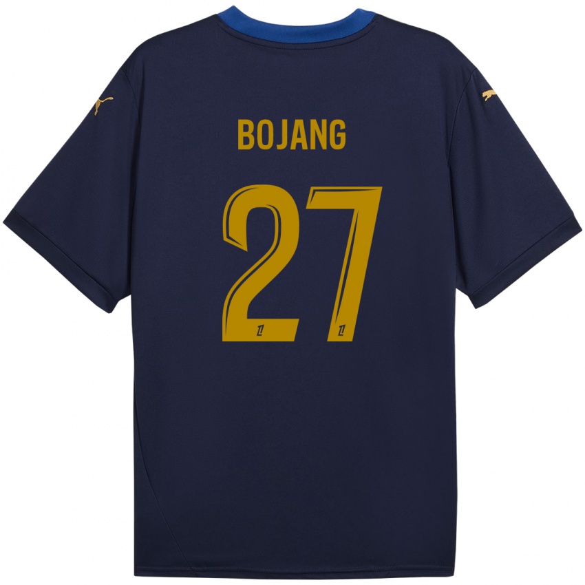 Bambino Maglia Adama Bojang #27 Blu Navy Kit Gara Away 2024/25 Maglietta