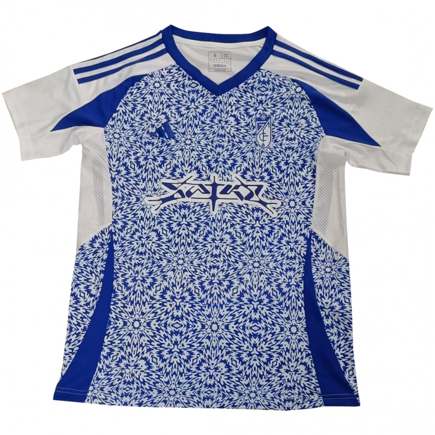 Bambino Maglia Wilson Manafá #3 Bianco Blu Kit Gara Away 2024/25 Maglietta