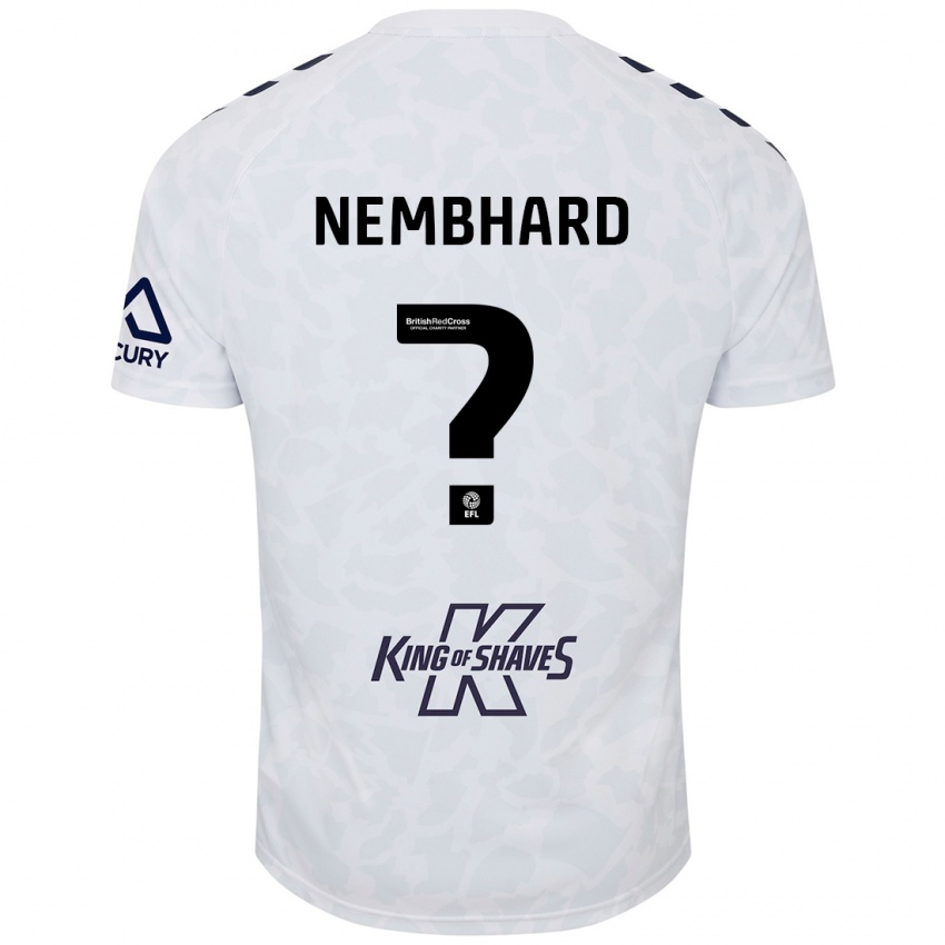 Bambino Maglia Kesiah Nembhard #0 Bianco Kit Gara Away 2024/25 Maglietta