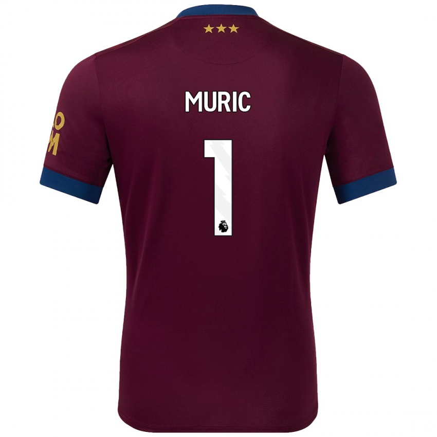 Bambino Maglia Arijanet Muric #1 Marrone Kit Gara Away 2024/25 Maglietta