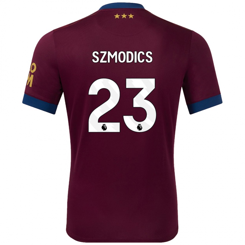 Bambino Maglia Sammie Szmodics #23 Marrone Kit Gara Away 2024/25 Maglietta