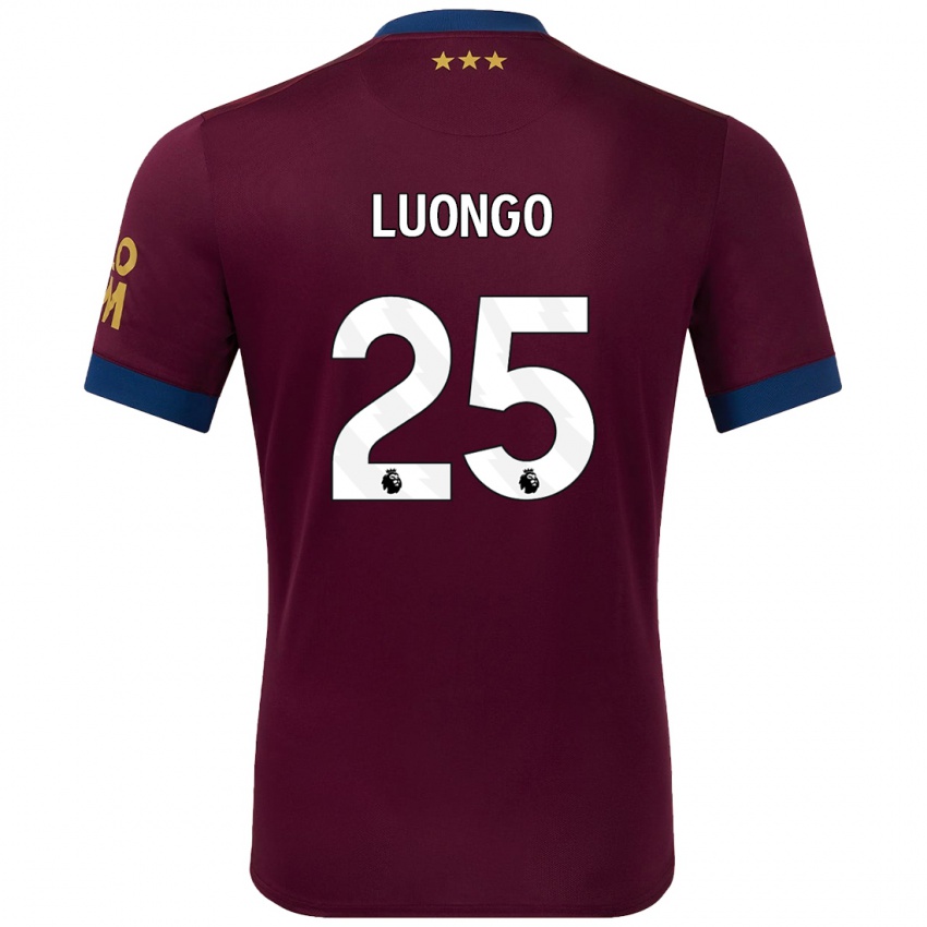 Bambino Maglia Massimo Luongo #25 Marrone Kit Gara Away 2024/25 Maglietta